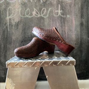 Brown Clog Shoes